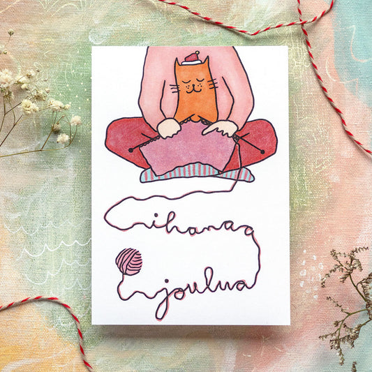 Ihanaa joulua | Joulukortti