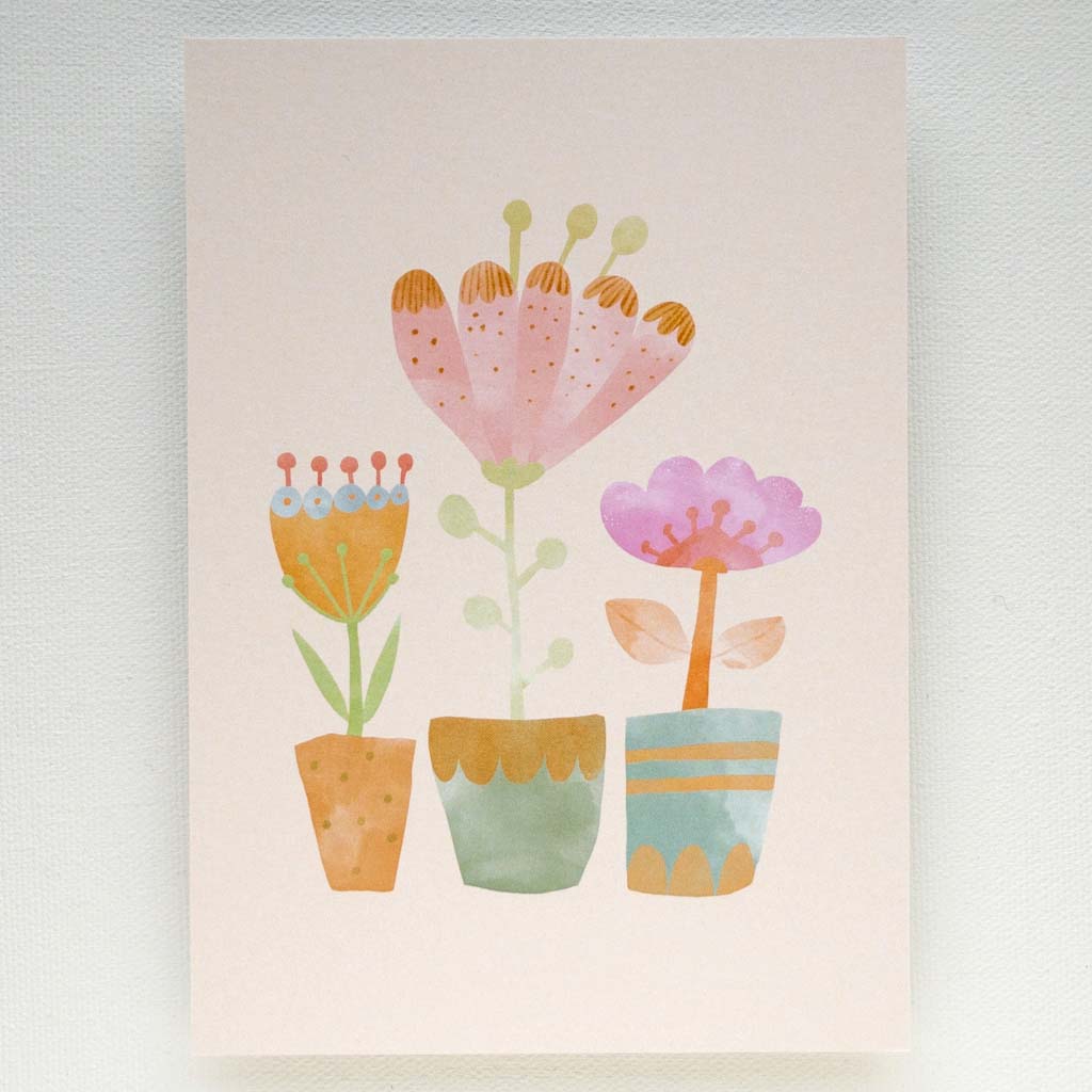 Kukkijat-kortti | Postikortti