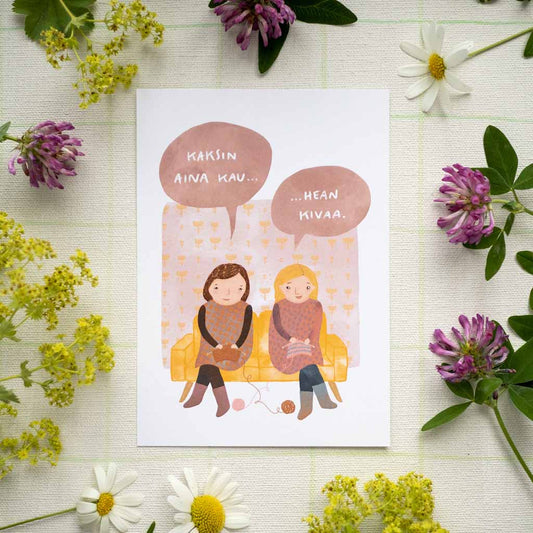 Neulojat-kortti | Postikortti